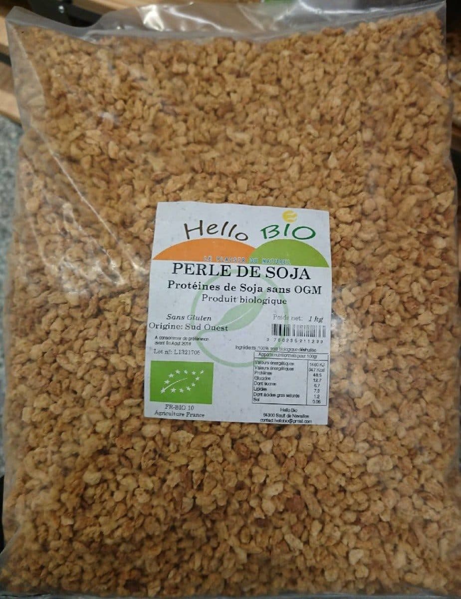 Open Food Facts Perles de soja packshot