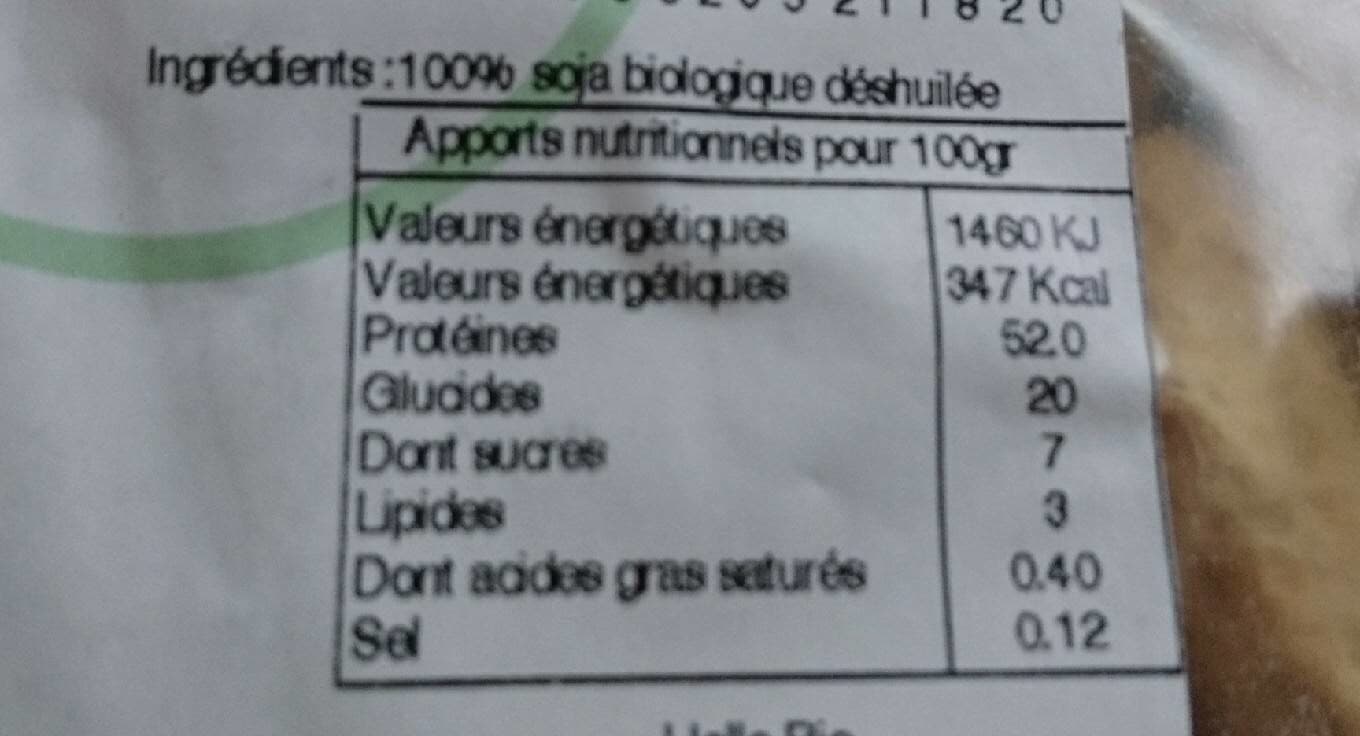 Hello Bio Médaillons de soja packshot