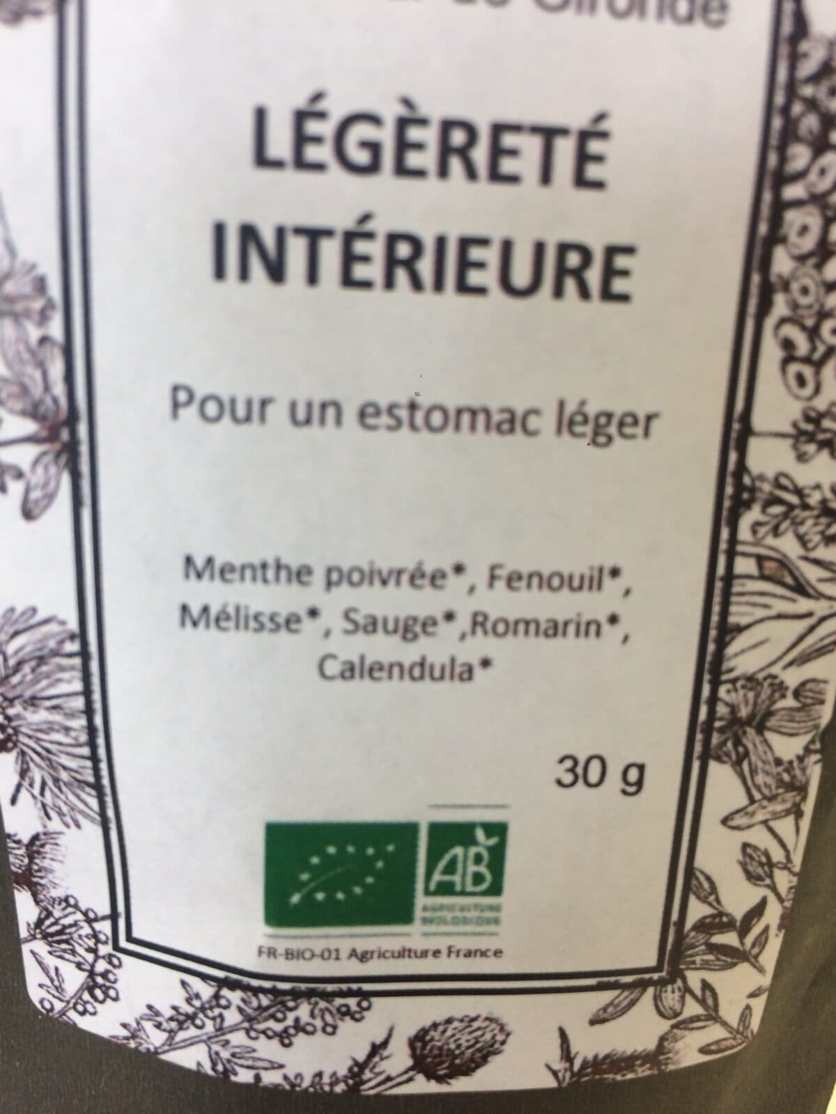 Open Food Facts Legerete interieure packshot