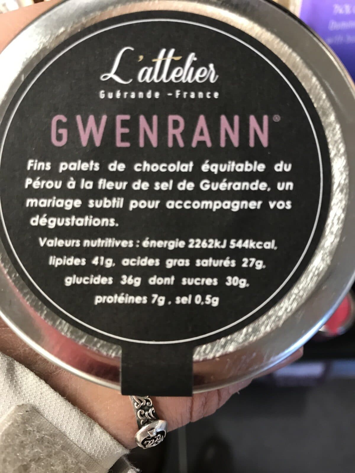 Open Food Facts Gwenrann packshot