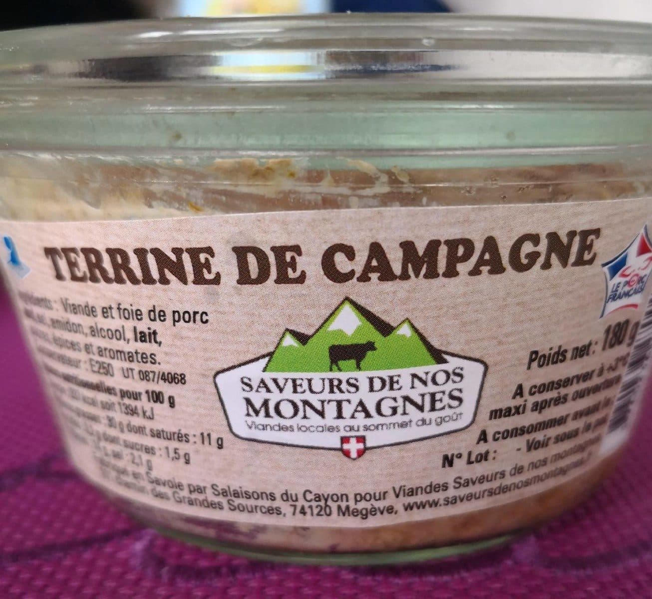 Open Food Facts Terrine de campagne packshot