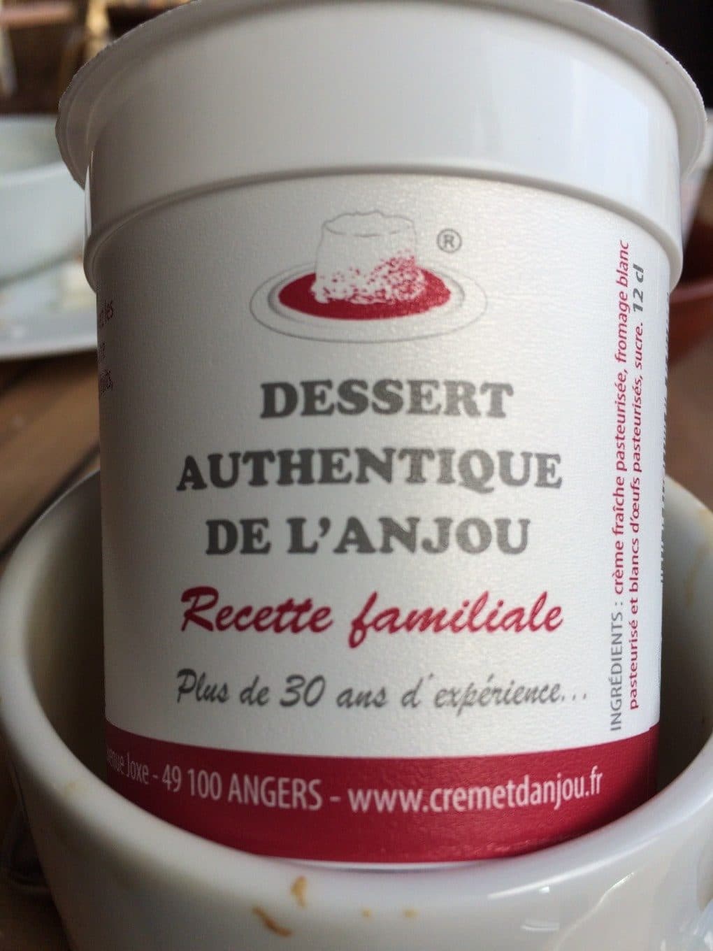 Creme D'anjou L'original packshot