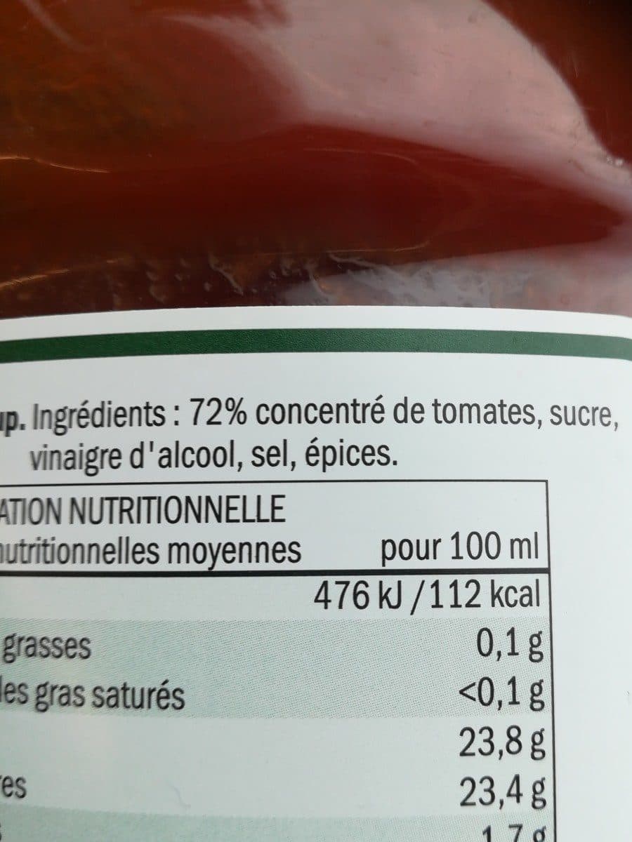 Kania Tomato ketchup packshot