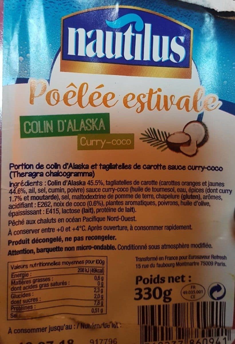 Open Food Facts Poelées estivale packshot