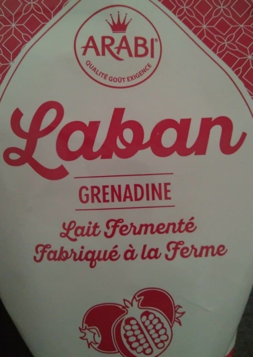 Arabi Laban grenadine packshot