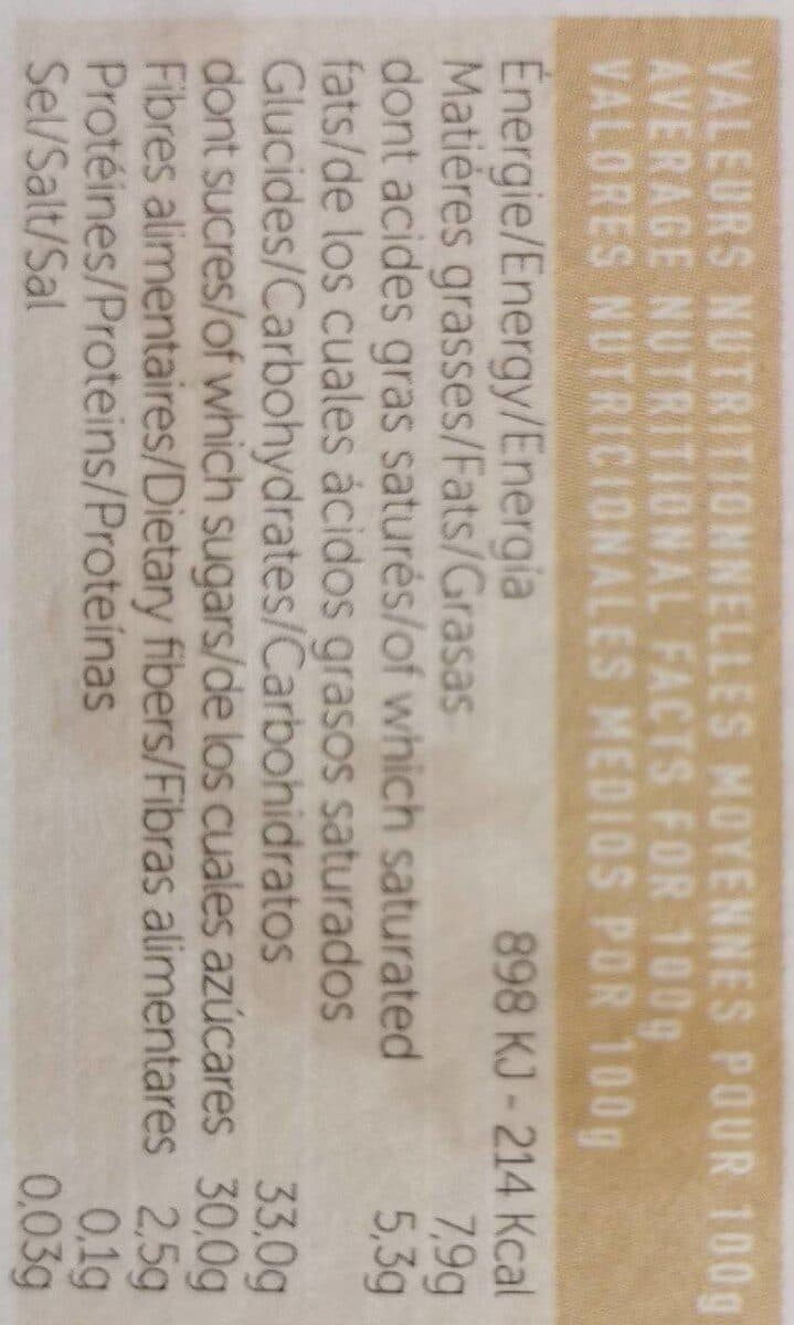 Open Food Facts Glace panna cotta packshot