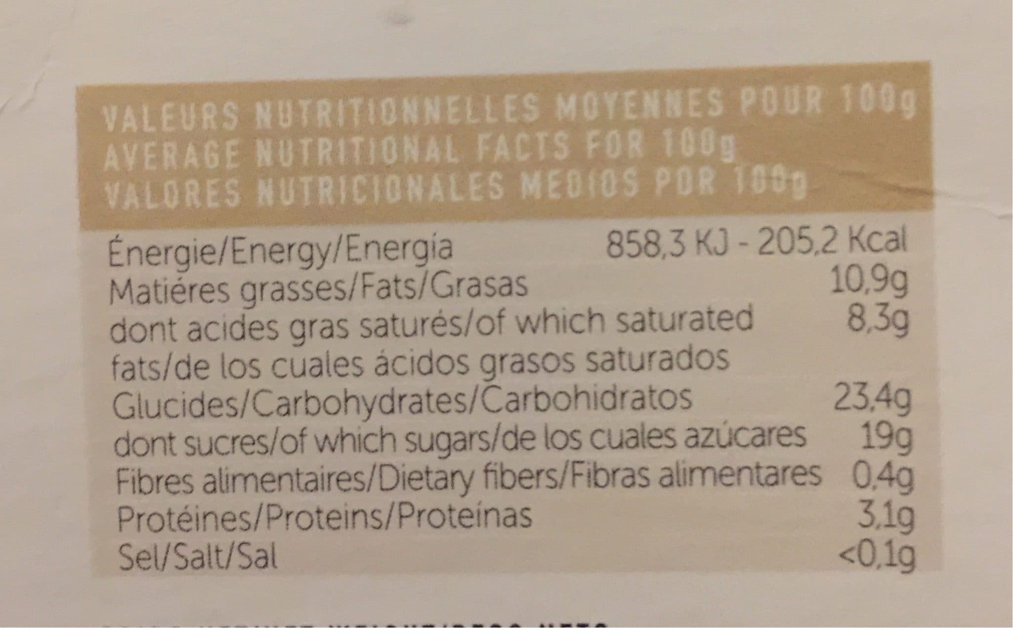 Saporit Glace bio à la noisette avec sauce gianduja packshot