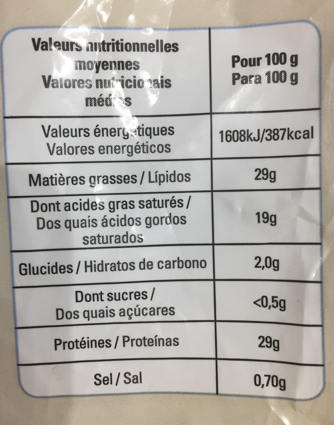 La Sélection Des Comptoirs Emmental Râpé packshot