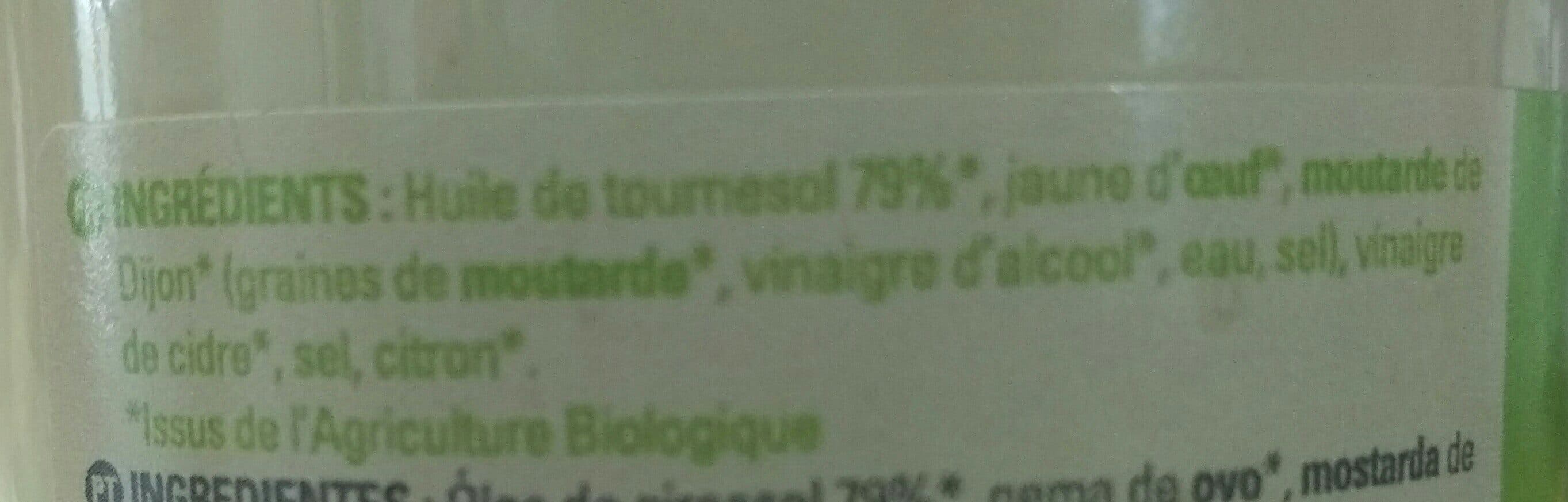 La Sélection des Comptoirs Mayonnaise à l'huile de tournesol packshot