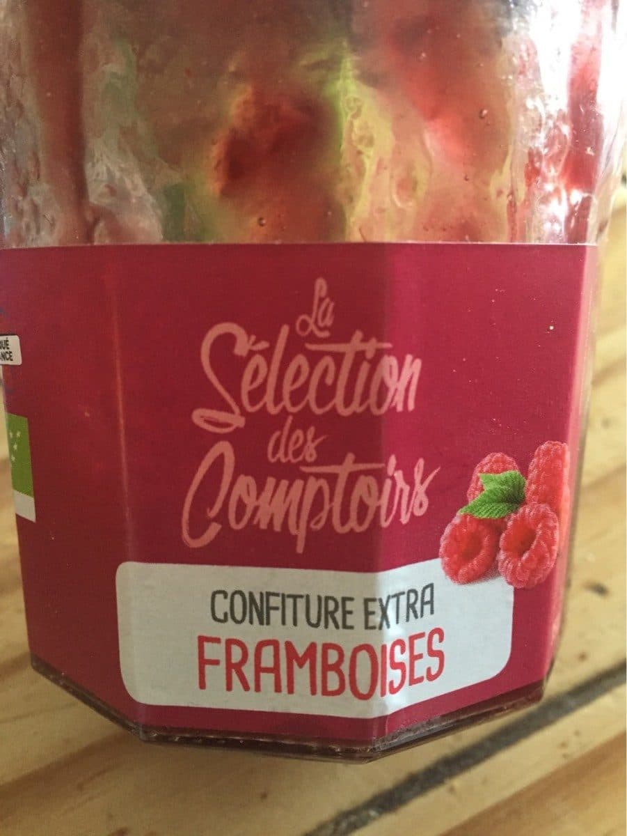 La Sélection des Comptoirs Confiture extra framboise packshot