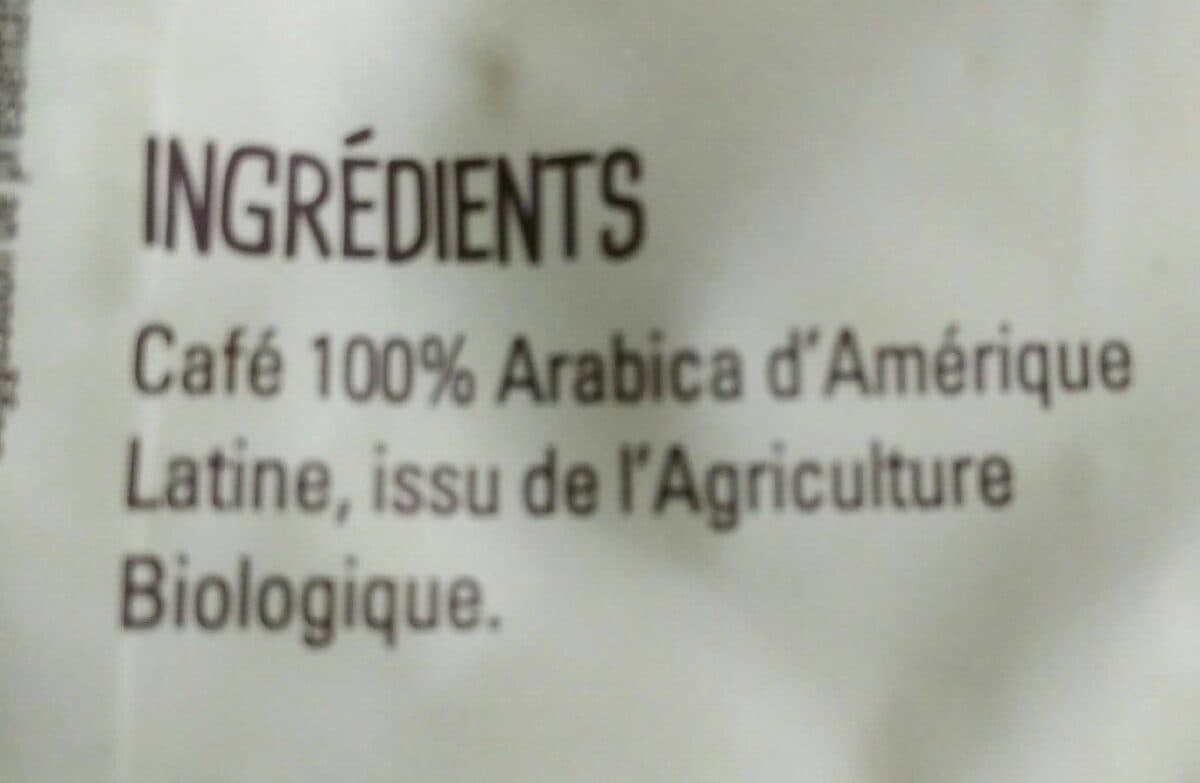 Sélection des comptoirs Café moulu bio packshot