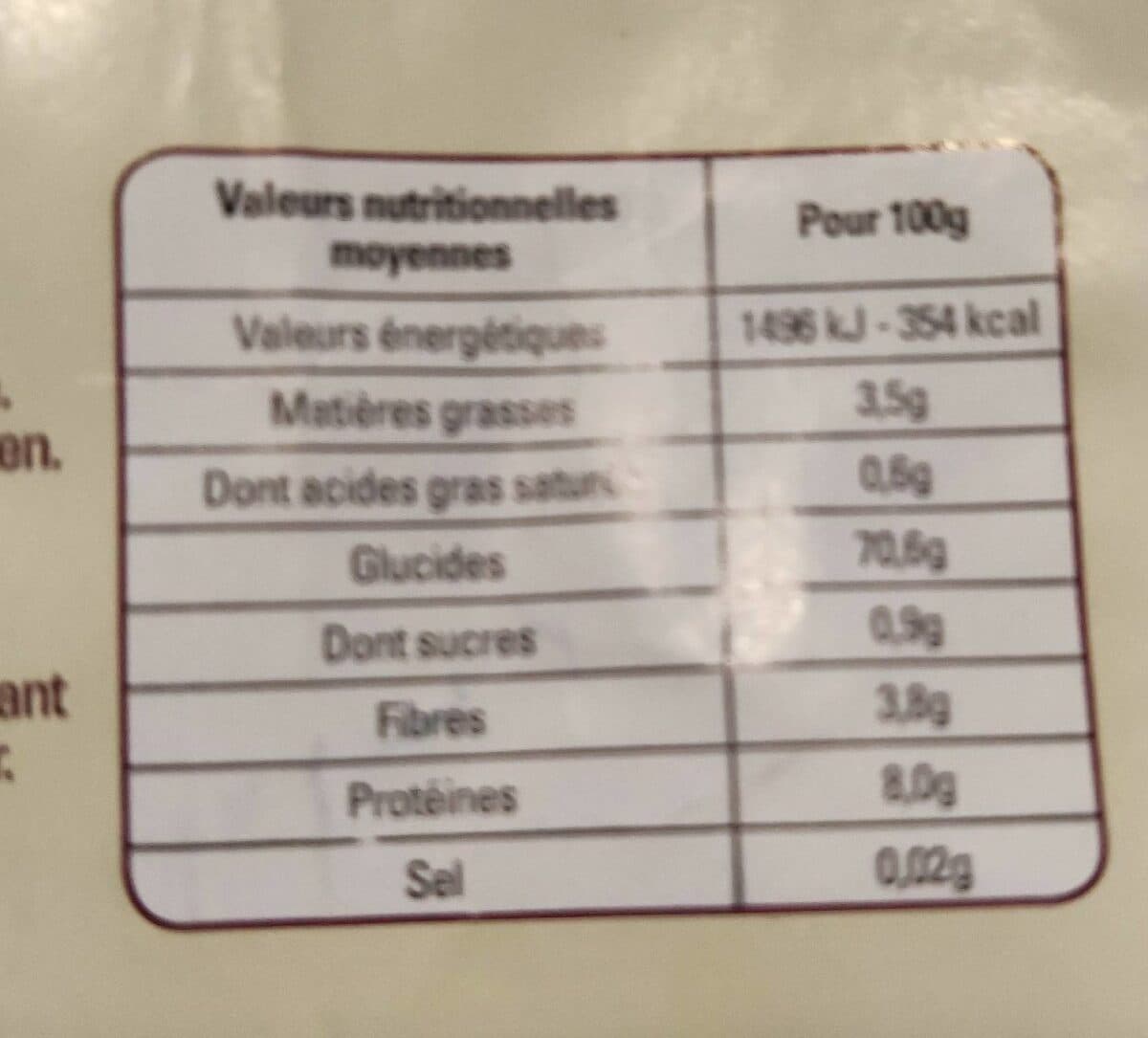 La Sélection des Comptoirs Riz Thaï complet packshot