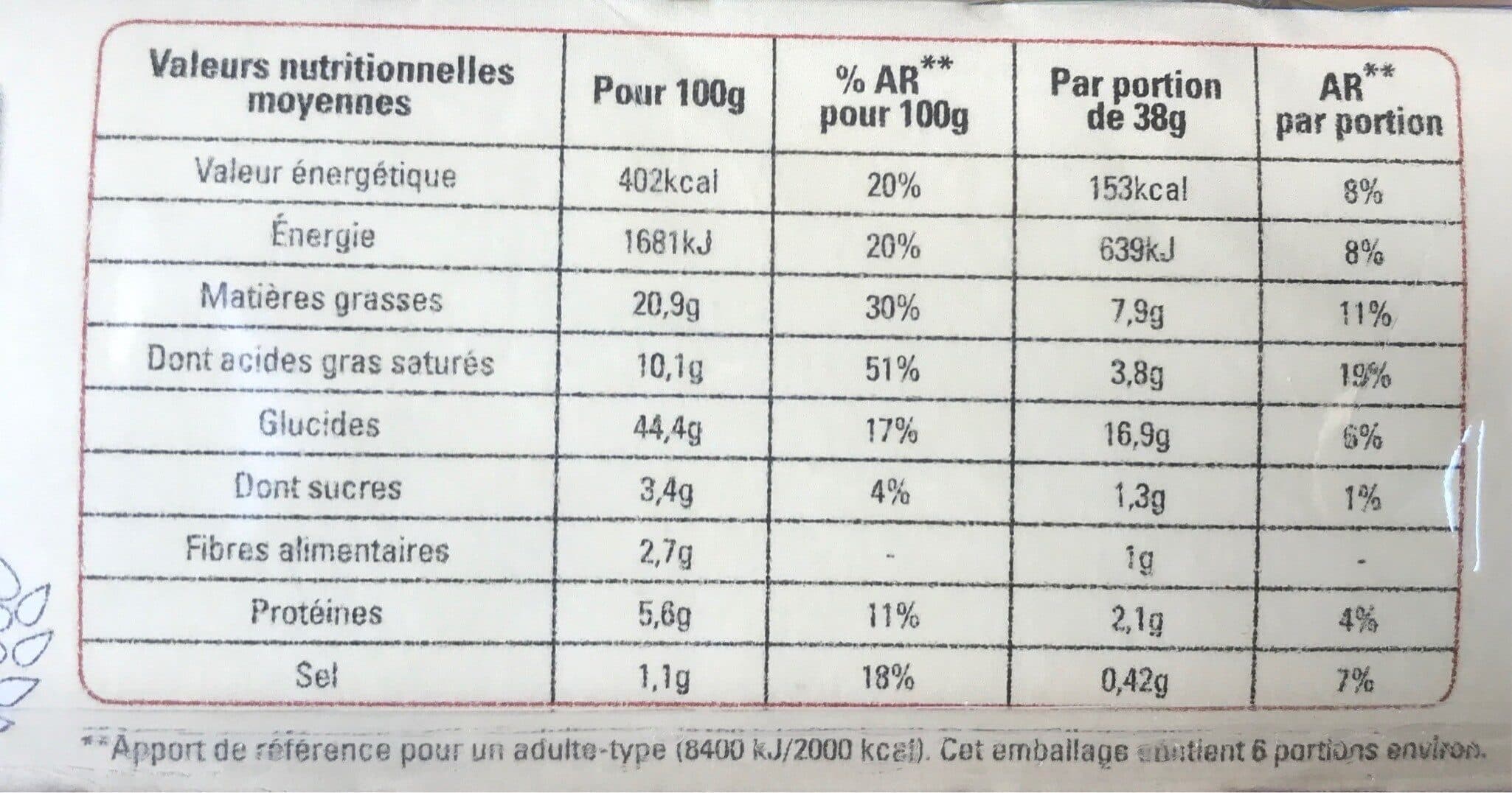 Sélection des comptoirs Pate brisee bio packshot