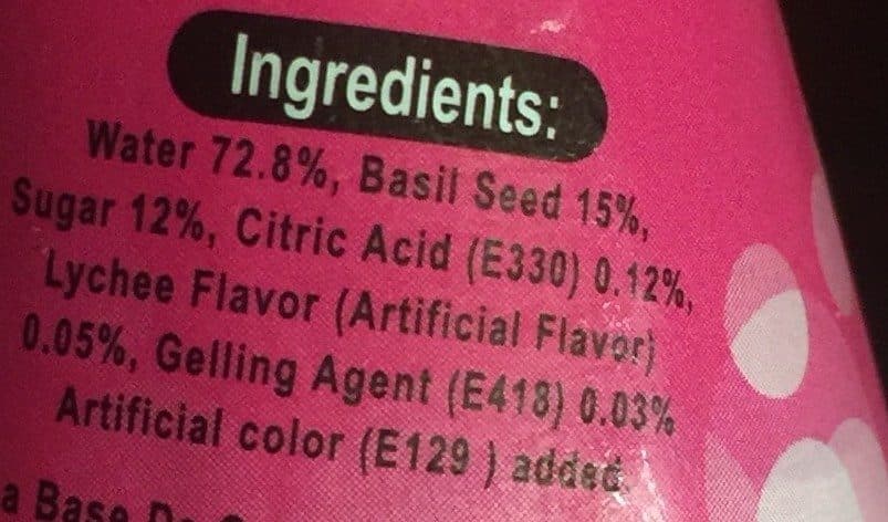 Mojito Royal Basil seed drink packshot