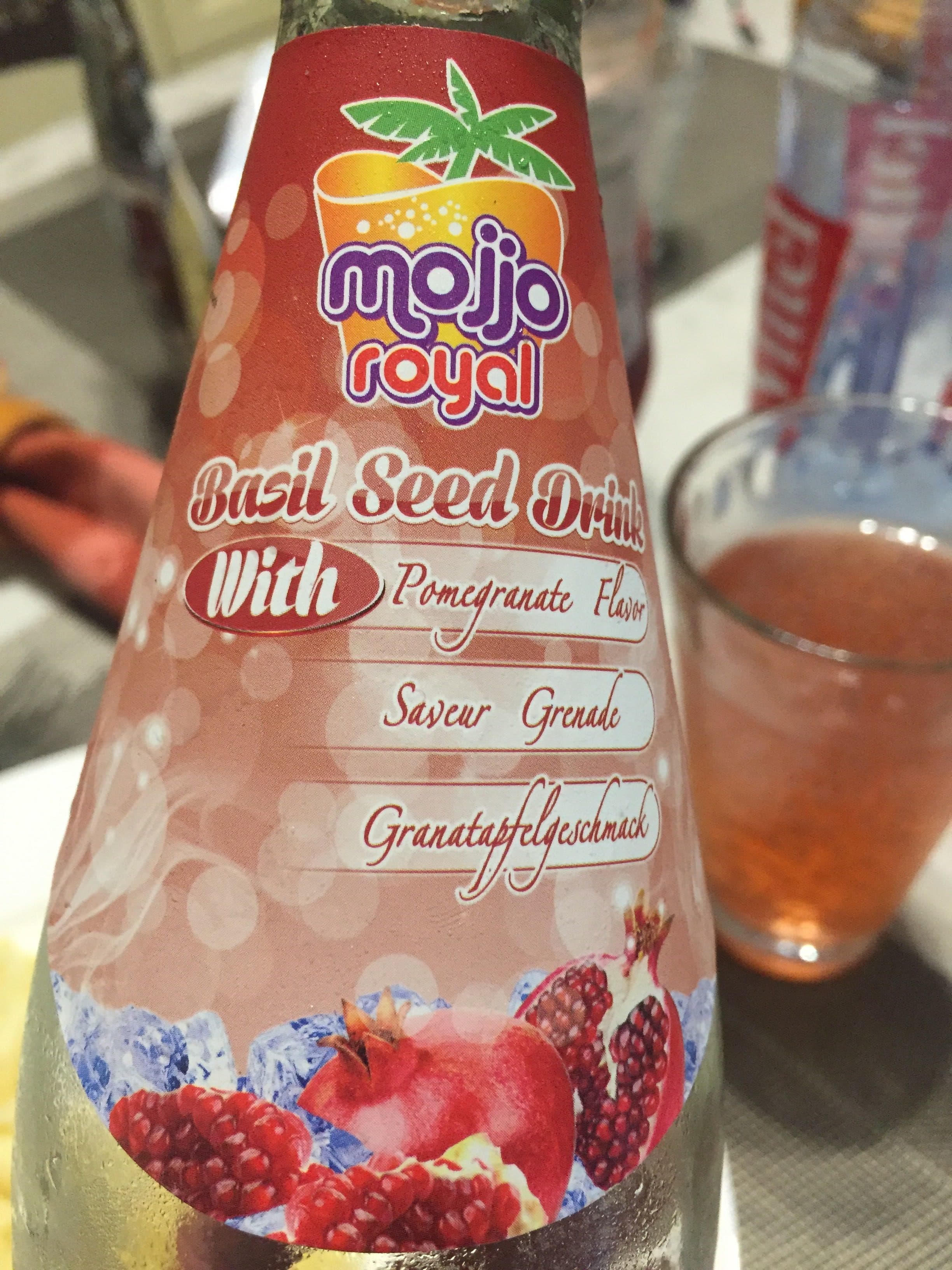 Mojjo Royal Basil Seed Drink packshot