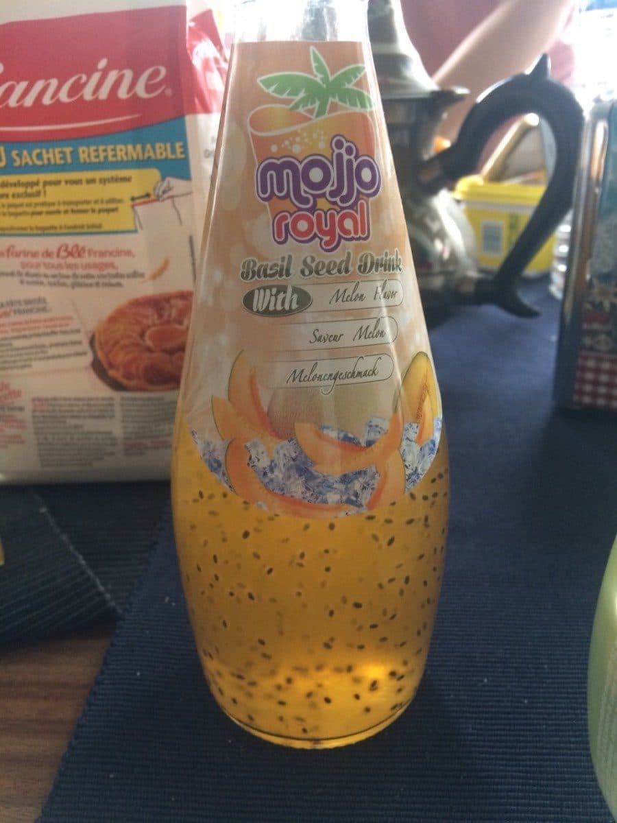 Mojjo Royal Basil seed drink packshot