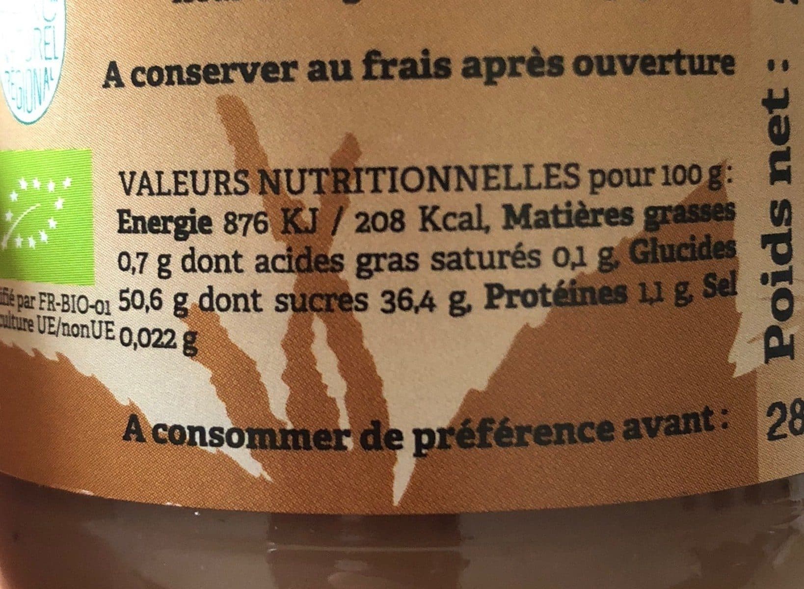 Open Food Facts Délice de châtaignes packshot
