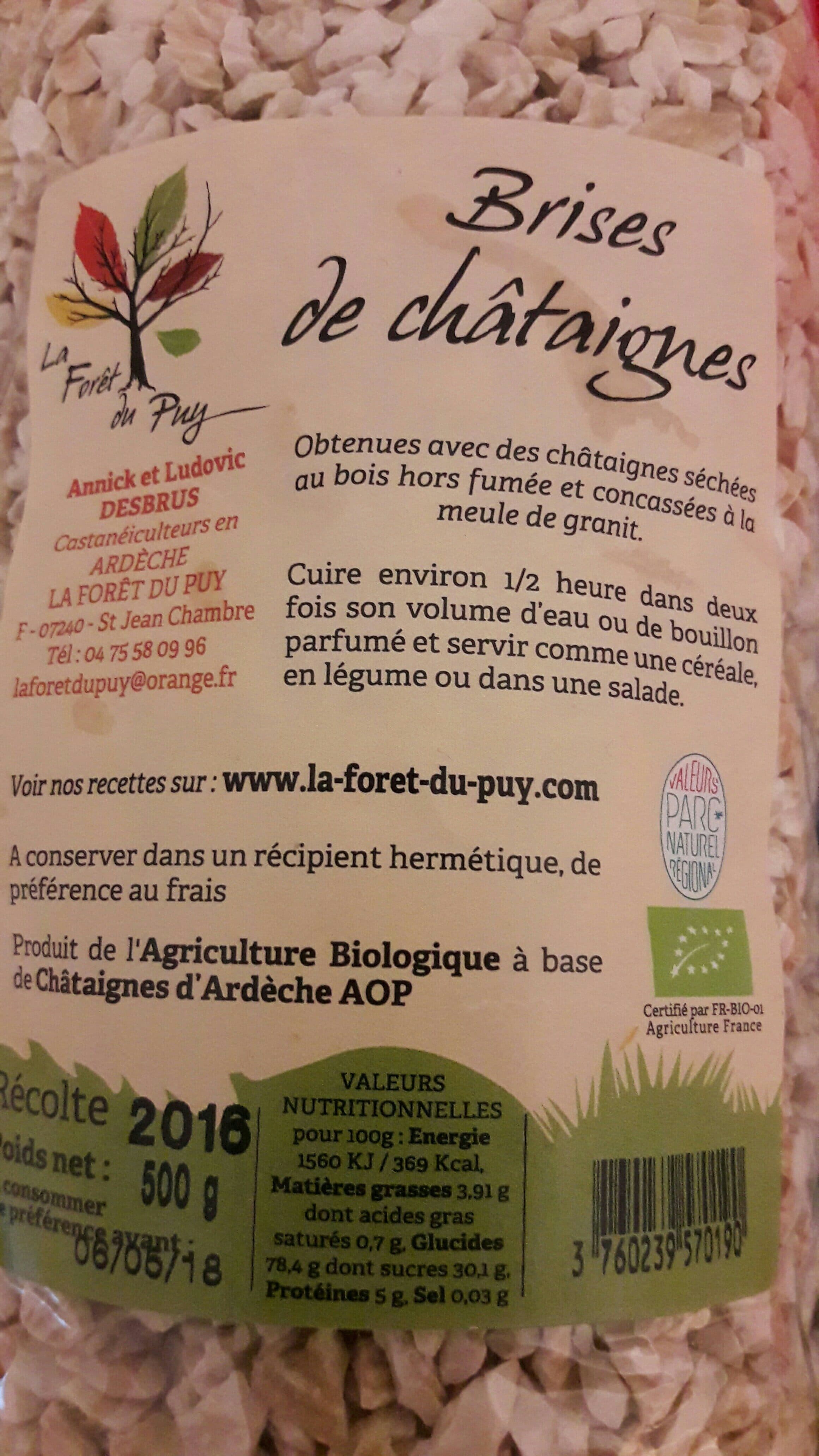 La Foret Du Puy Brise de chataigne packshot