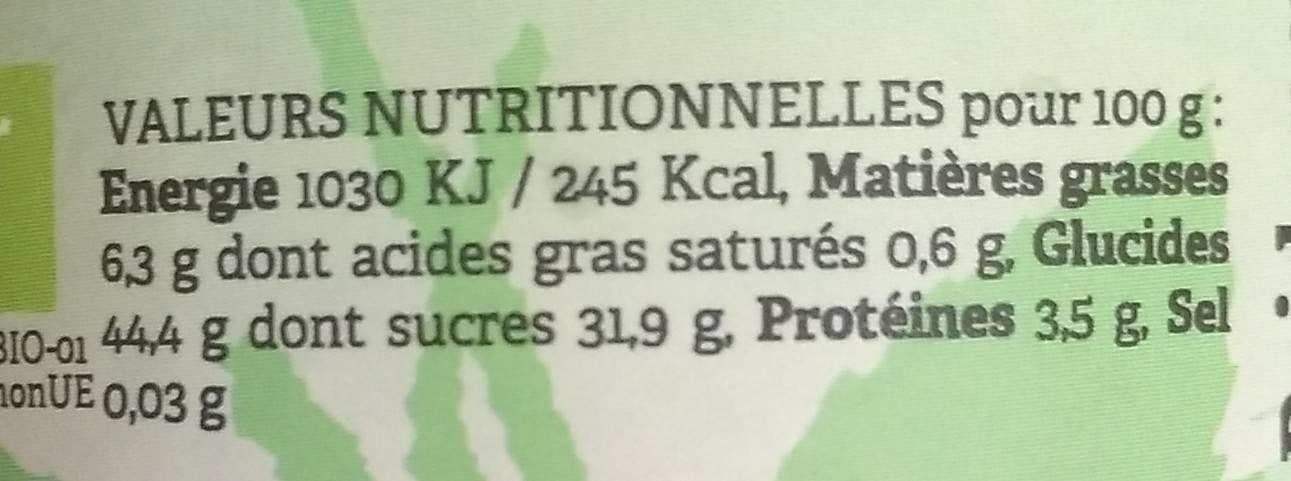Open Food Facts Delice de châtaignes aux amandes packshot