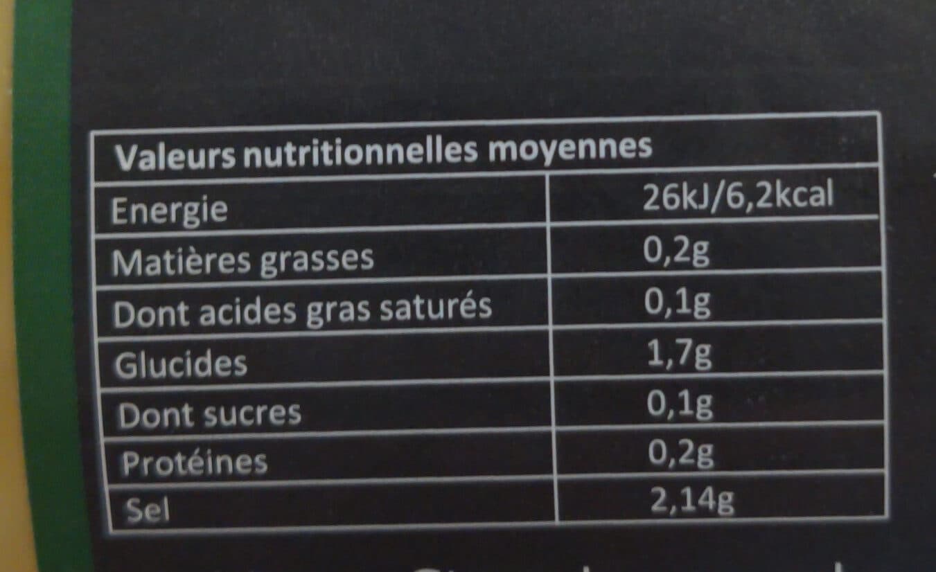 Open Food Facts Gingembre blanc mariné packshot