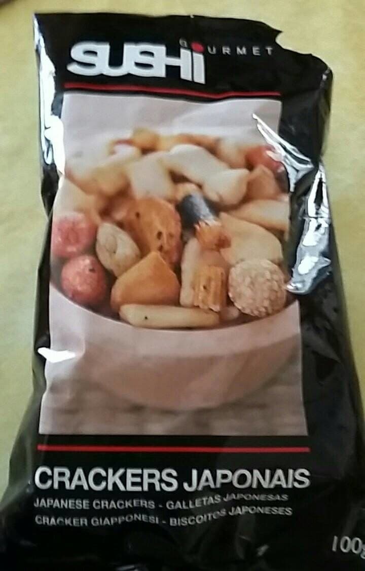 Gourmet Sushi Crackers japonais packshot