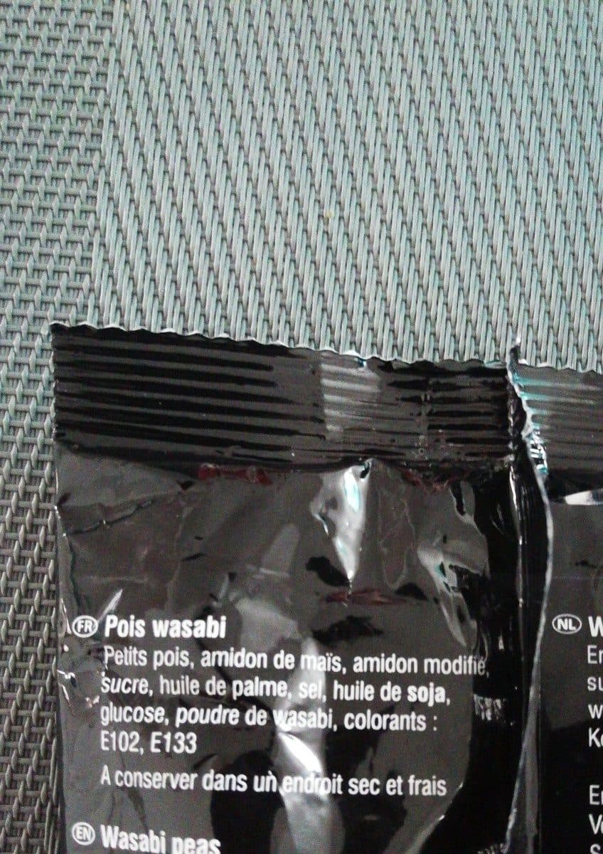 Open Food Facts Pois Wasabi packshot