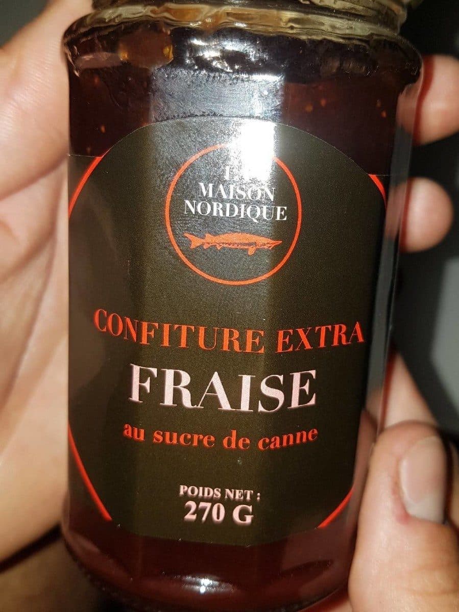 Open Food Facts Confiture extra fraise packshot