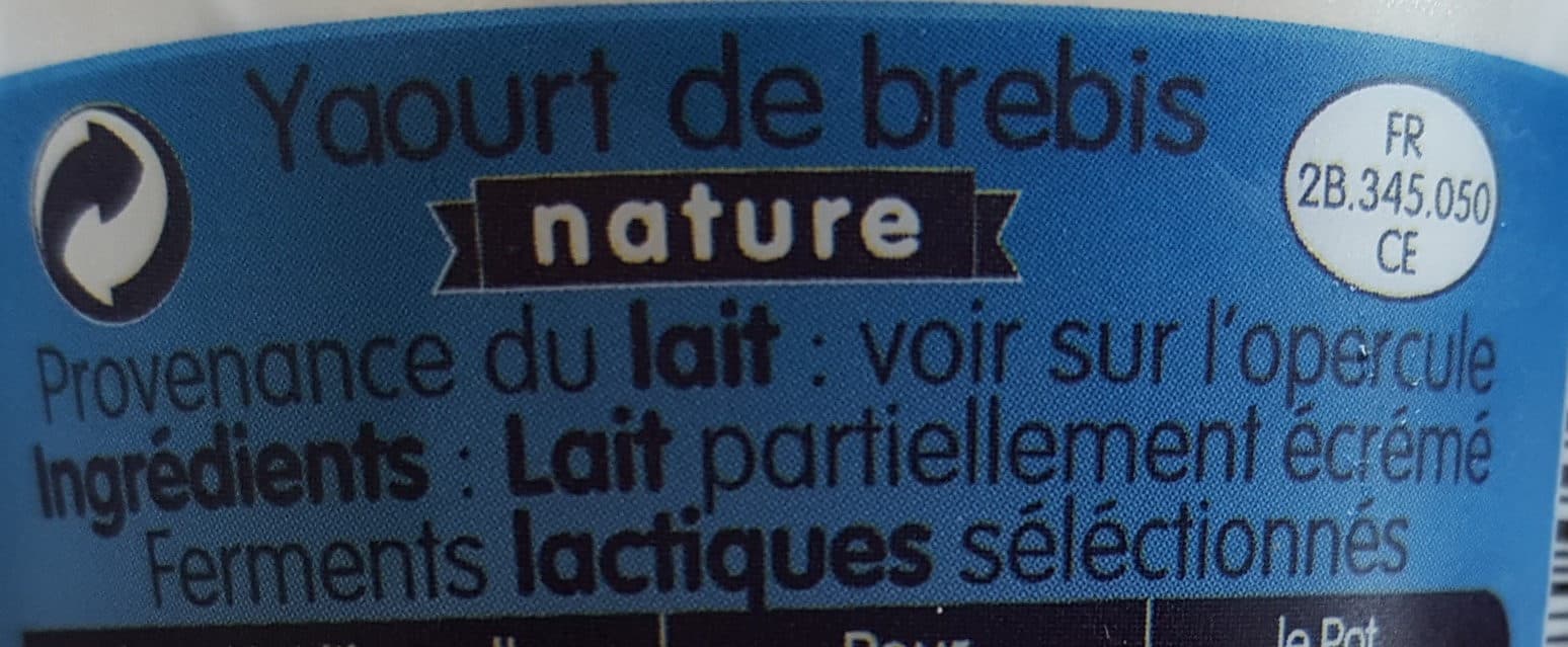 Yaourt Corsica Yaourt Corsica nature packshot