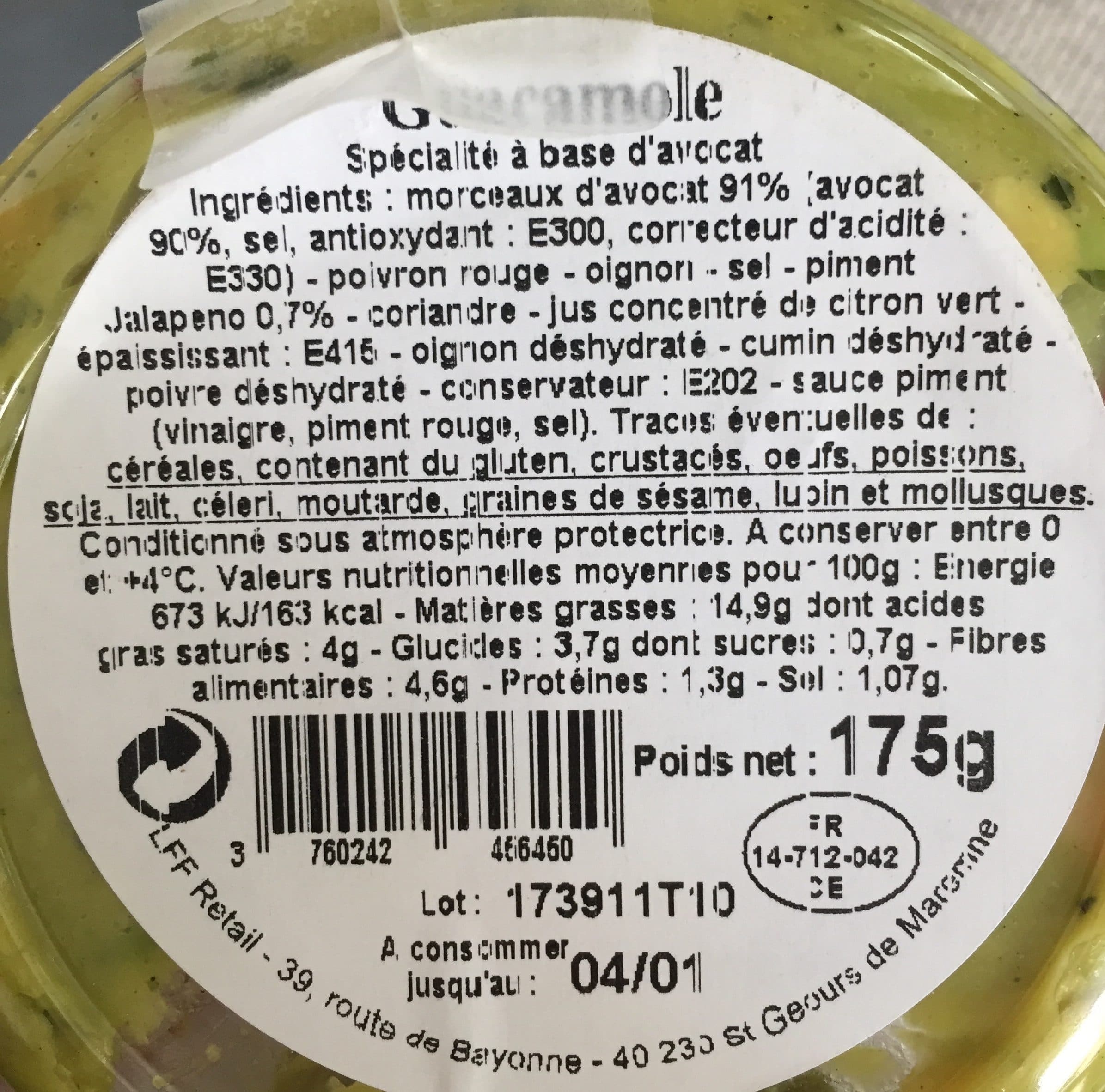 Maison St Geours Guacamole packshot