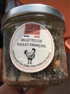 Super Producteur Rillettes de poulet francais packshot
