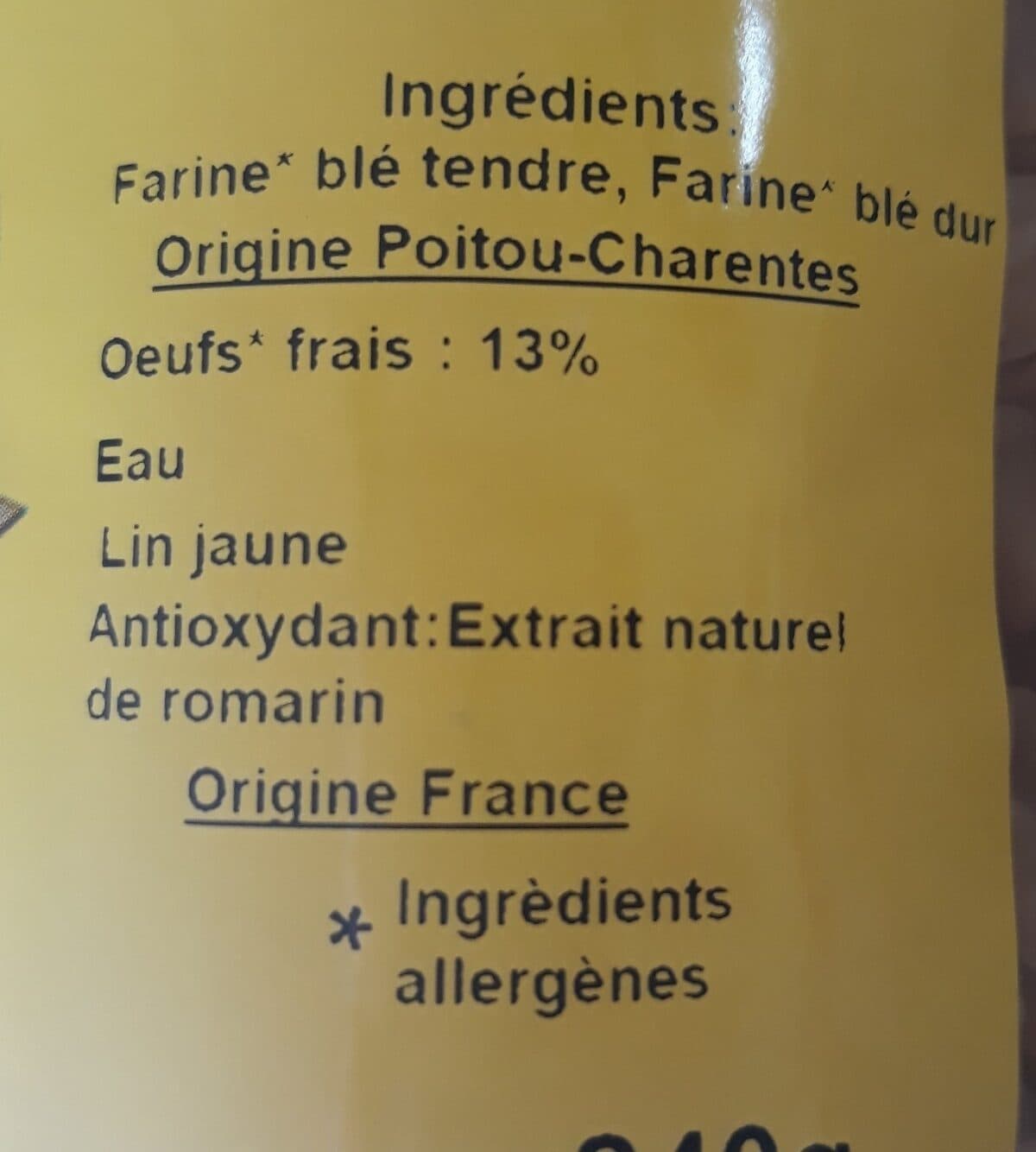 Open Food Facts Melle et une pâte packshot