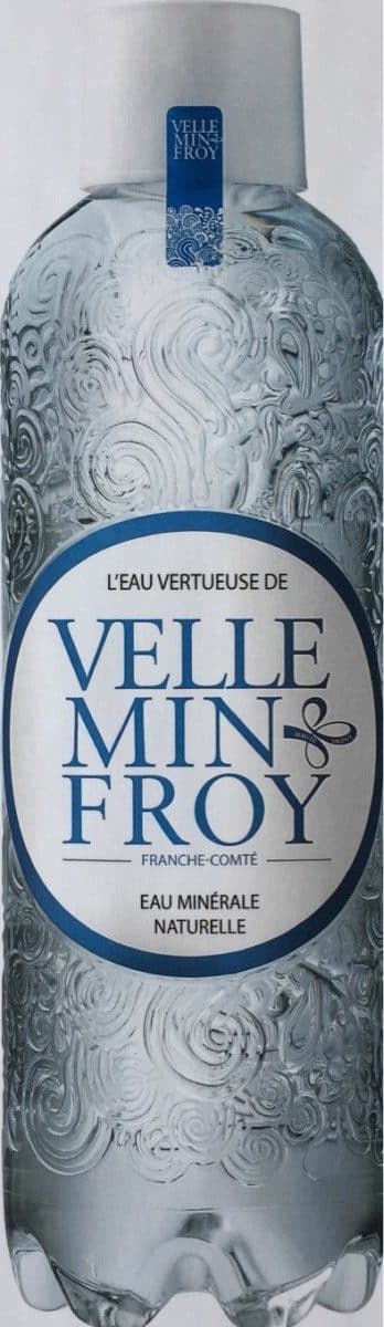 Velleminfroy Velleminfroy Eau minérale naturelle 1 litre packshot