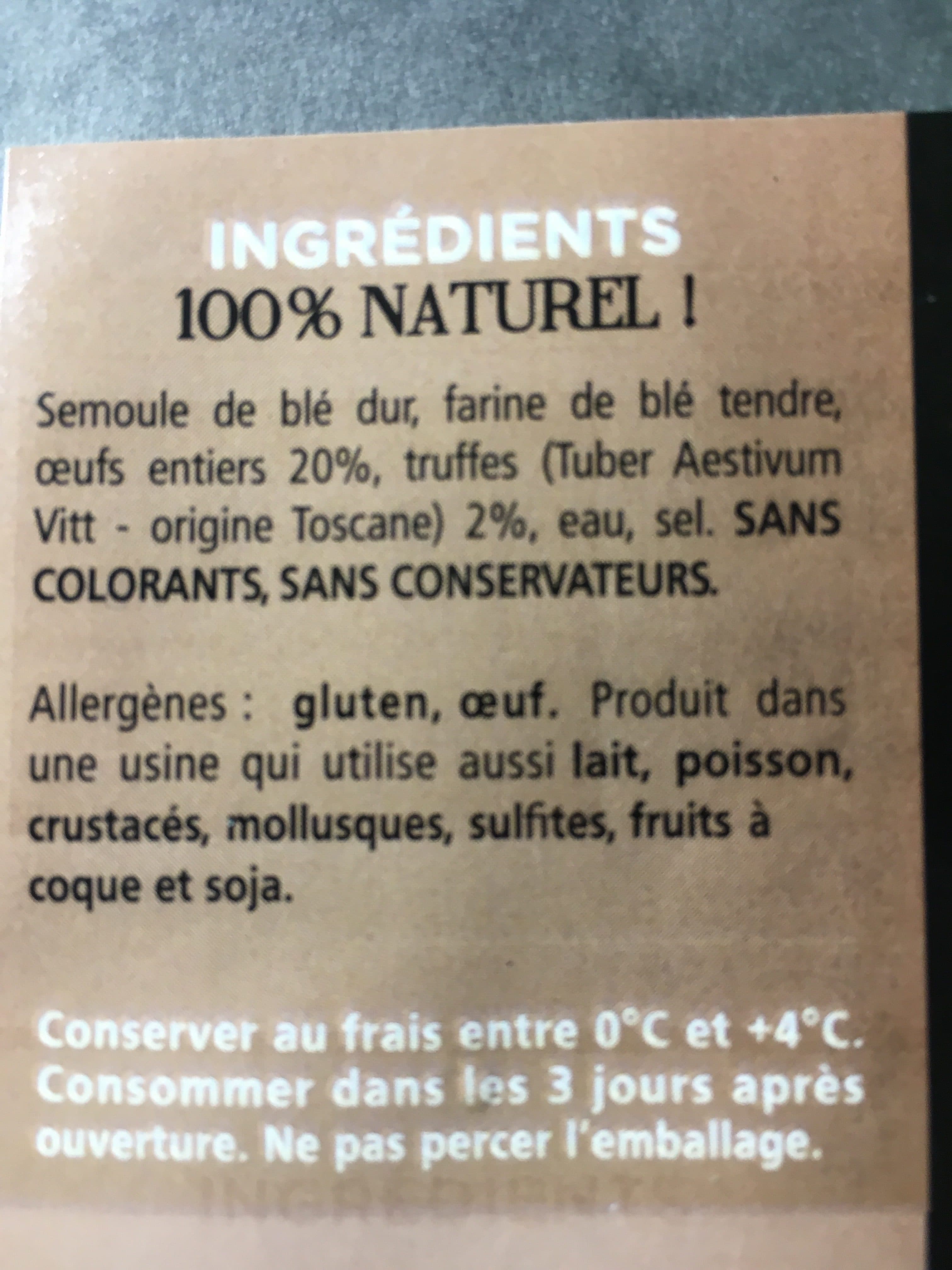 Issimo Tagliatelles aux truffes packshot