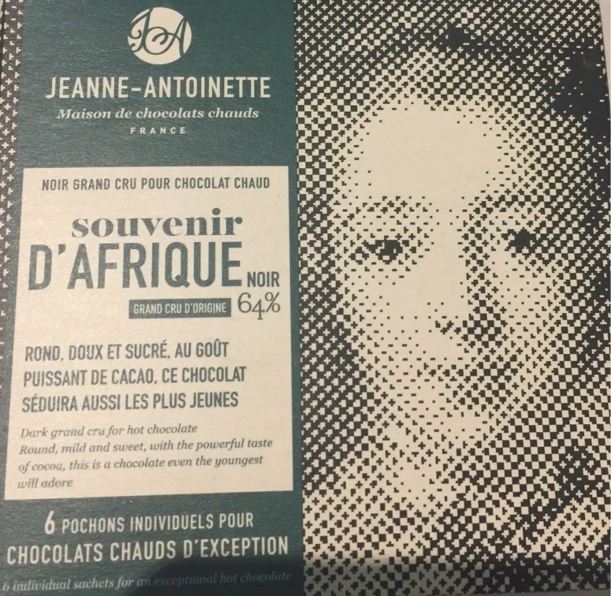 Open Food Facts Souvenir D'afrique Noir 64% packshot