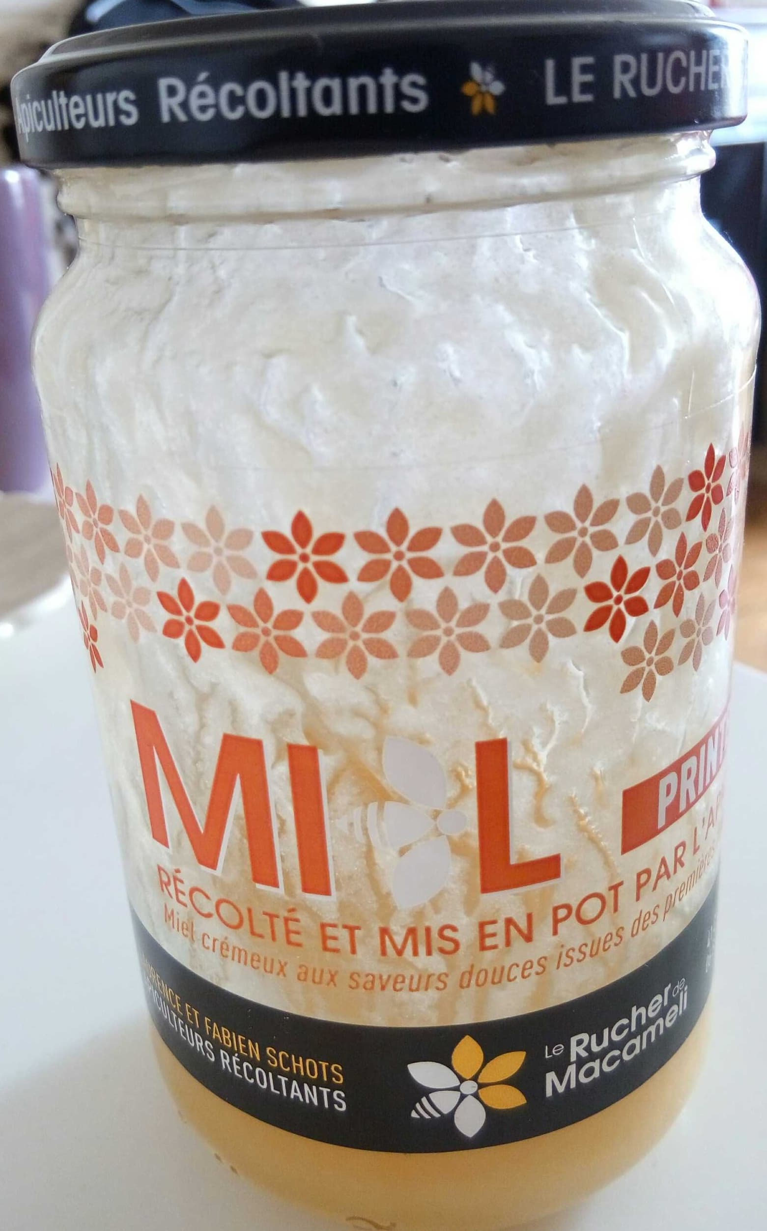 Le Rucher de Macaméli Miel printemps packshot