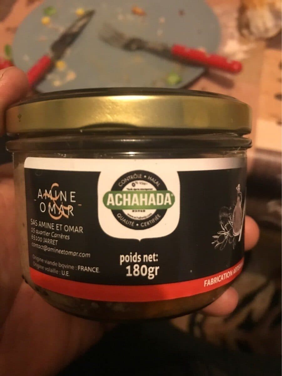 Open Food Facts Pâté le marocain packshot