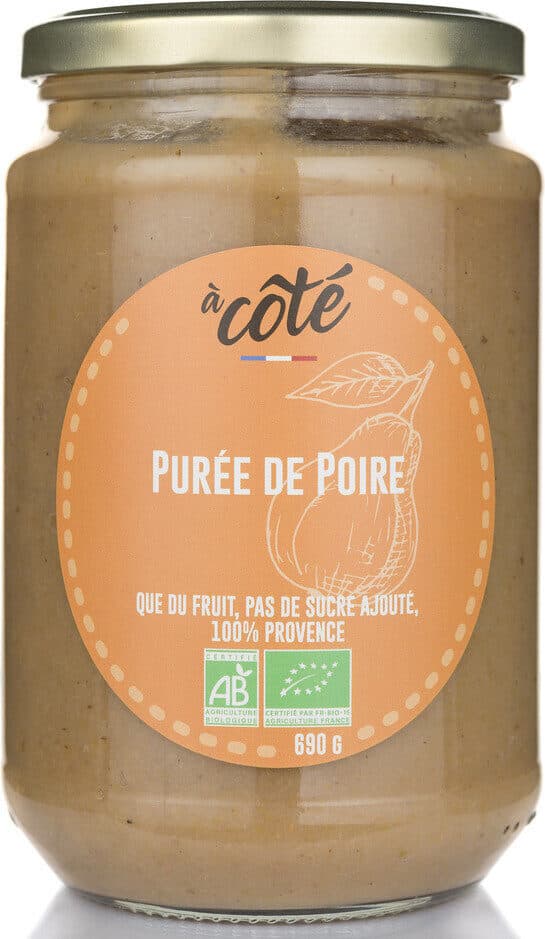 À cote Purée de poire BIO packshot