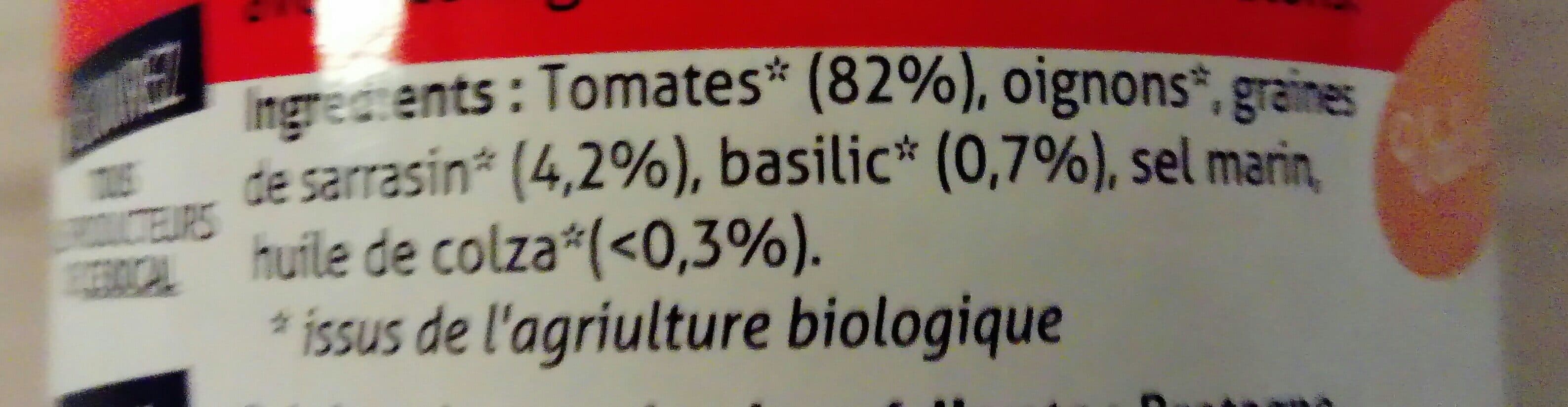 La Marmite Bretonne Soupe de légumes tomates graines de sarrasin basilic packshot