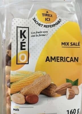Keo Mix salé Americain packshot