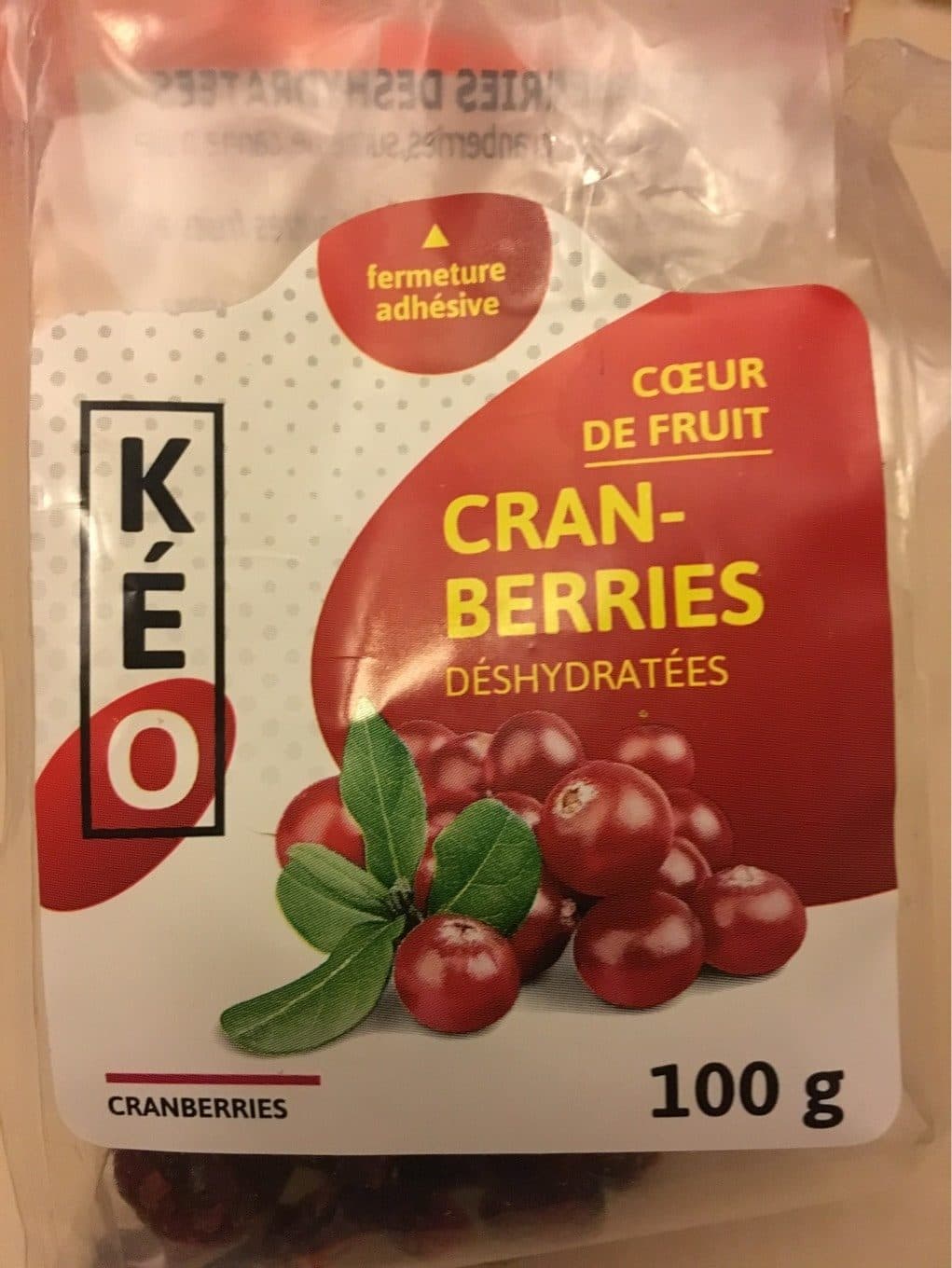 Kéo Cranberries packshot