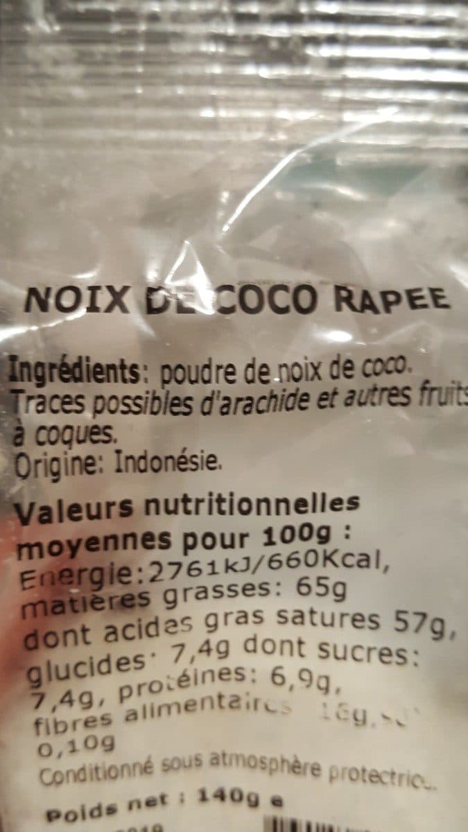 Kéo Noix de coco râpé packshot
