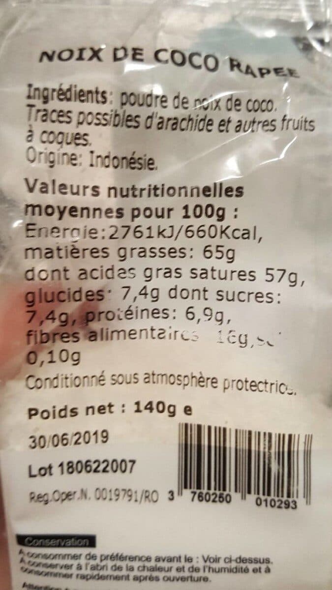 Kéo Noix de coco râpé packshot