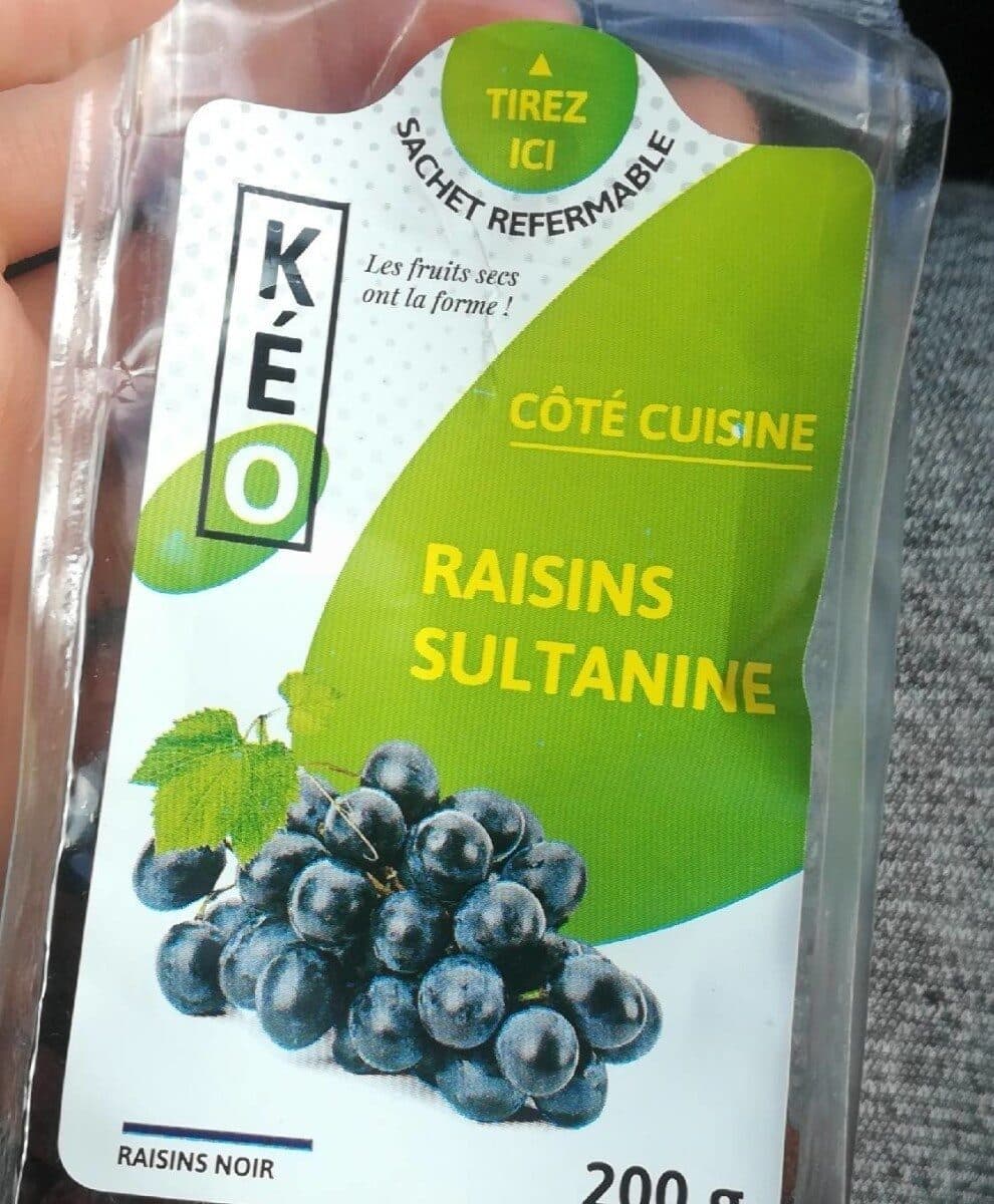 Kéo Raisin sultanine packshot