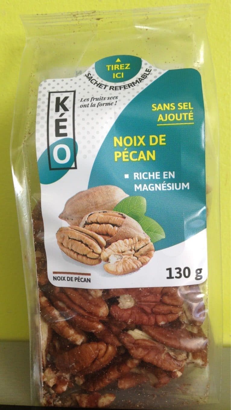 Keo Noix de pecan sans sel ajouté packshot
