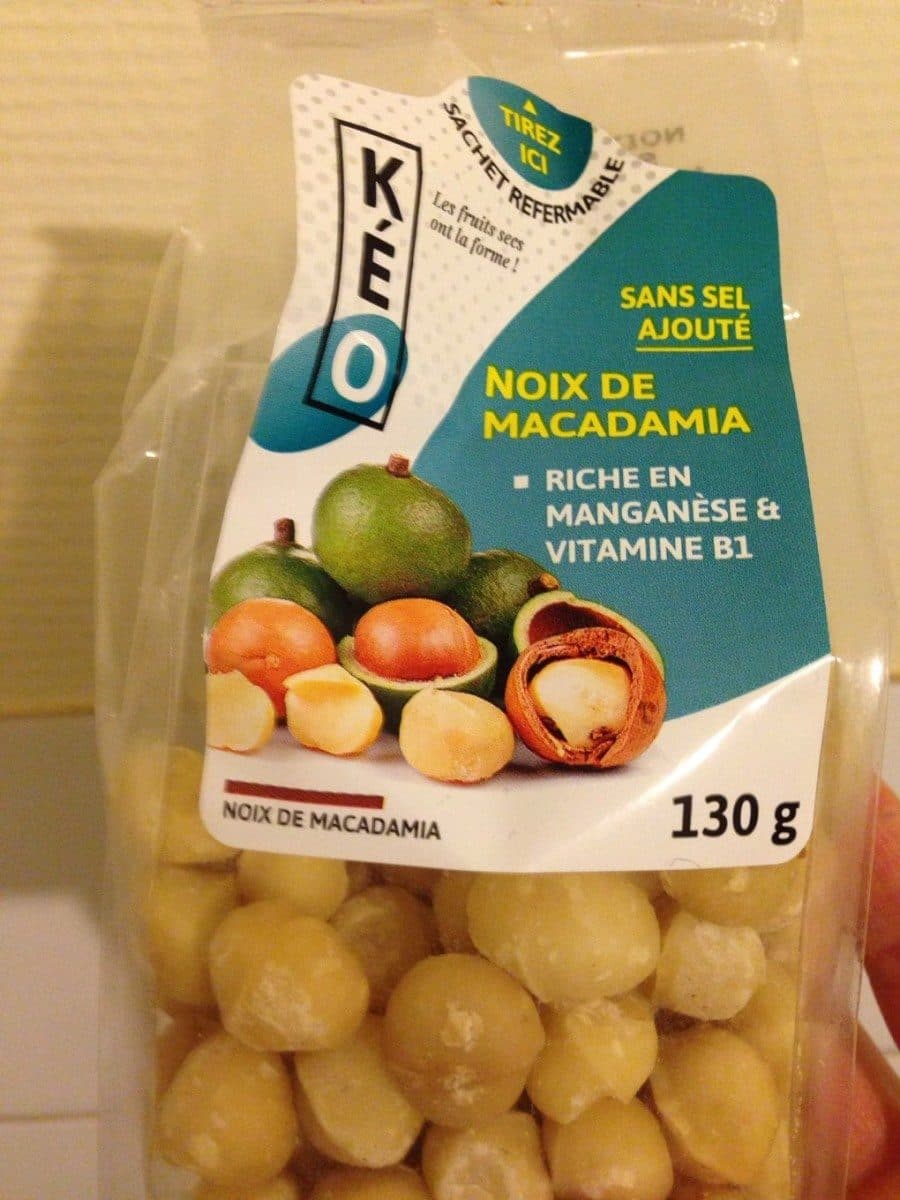 Kéo Noix de macadamia packshot