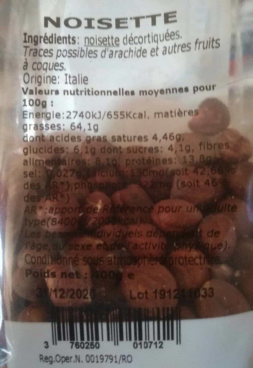 Kéo Noisettes coeur de coque packshot