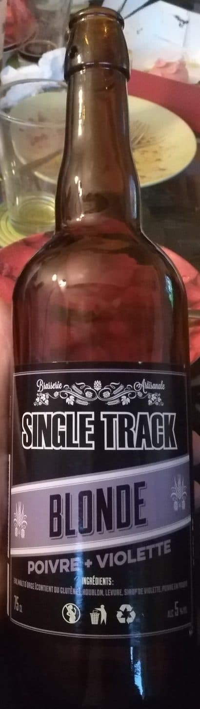 Single Track Blonde Poivre + Violette packshot