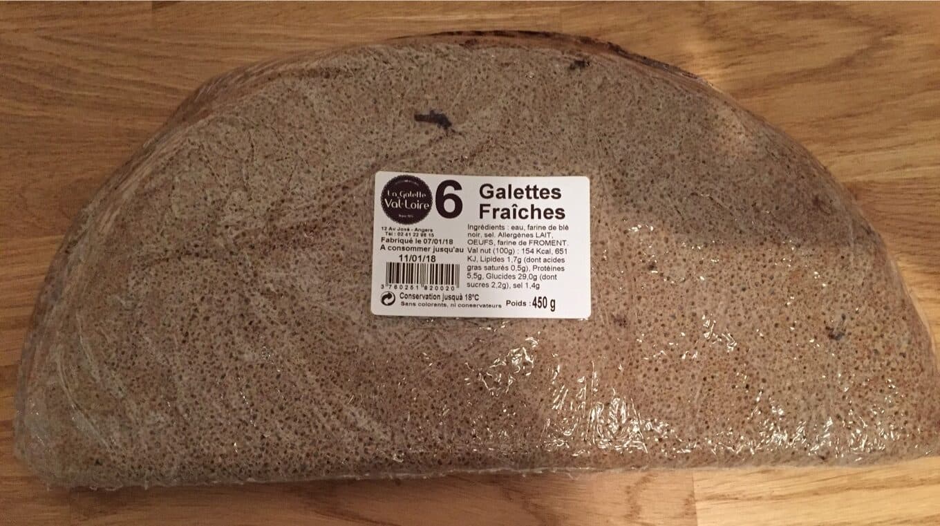 LA GALETTE DU VAL-DE-LOIRE Galette fraÏcheS packshot