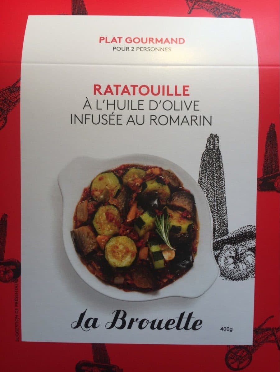 Open Food Facts Ratatouille à L'huile D'olive Infusée Au Romarin packshot
