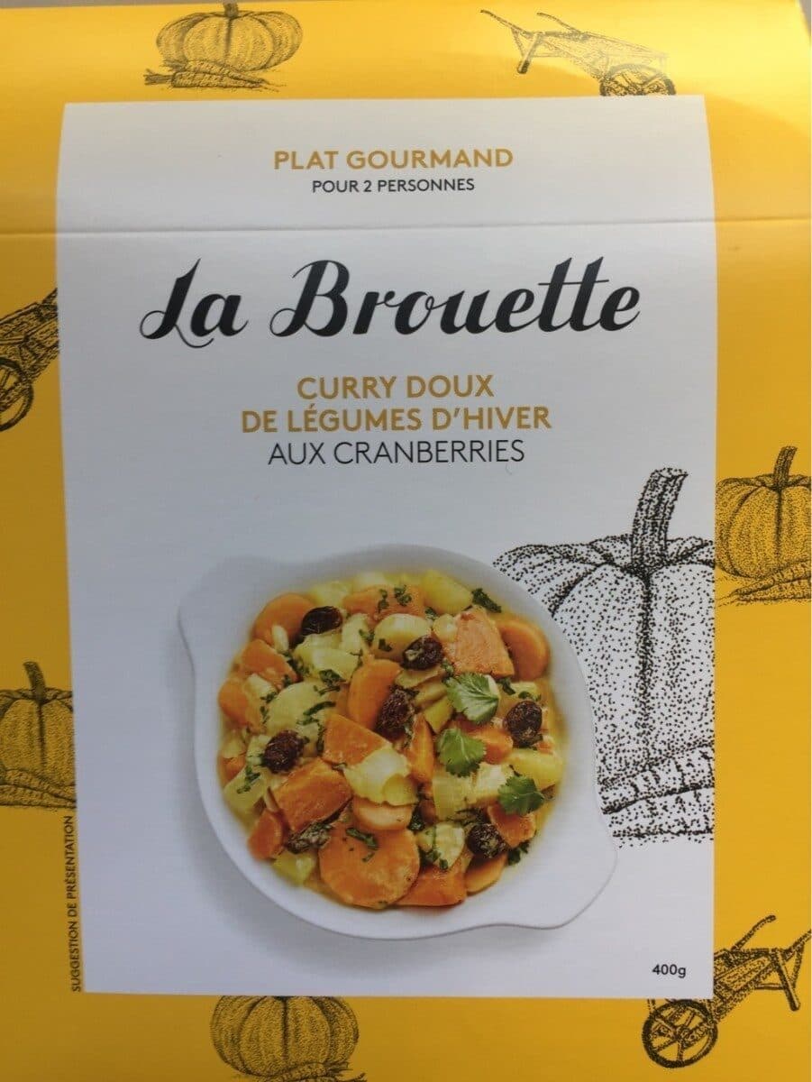 La Brouette Curry doux de légumes d'hiver packshot